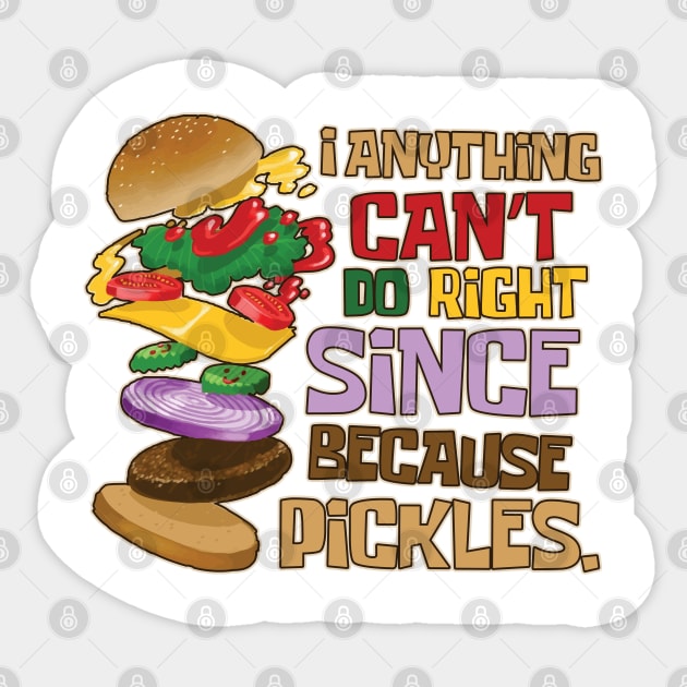 Pickles Sticker by InsomniackDesigns